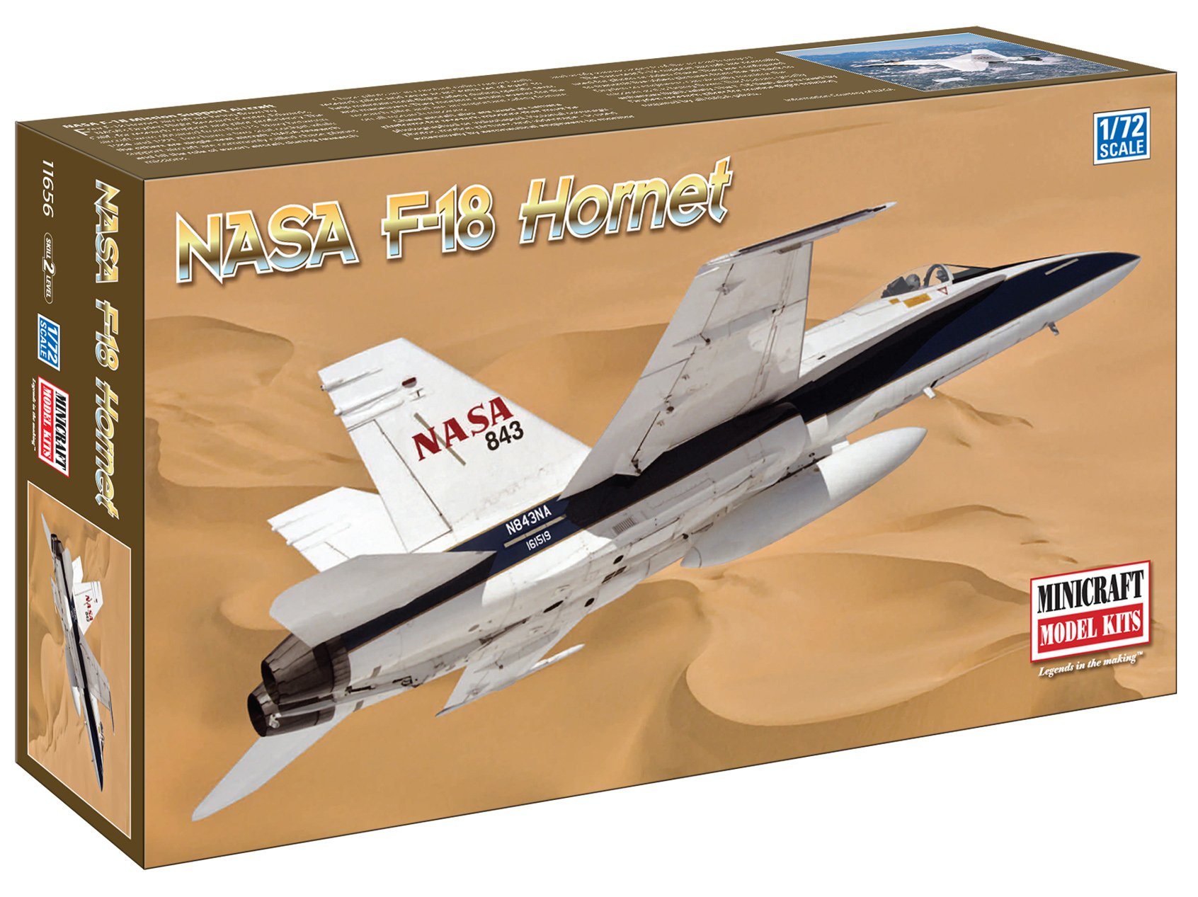 Amazon | ミニクラフト 1/72スケール 【mc11656】 F-18A NASA X53